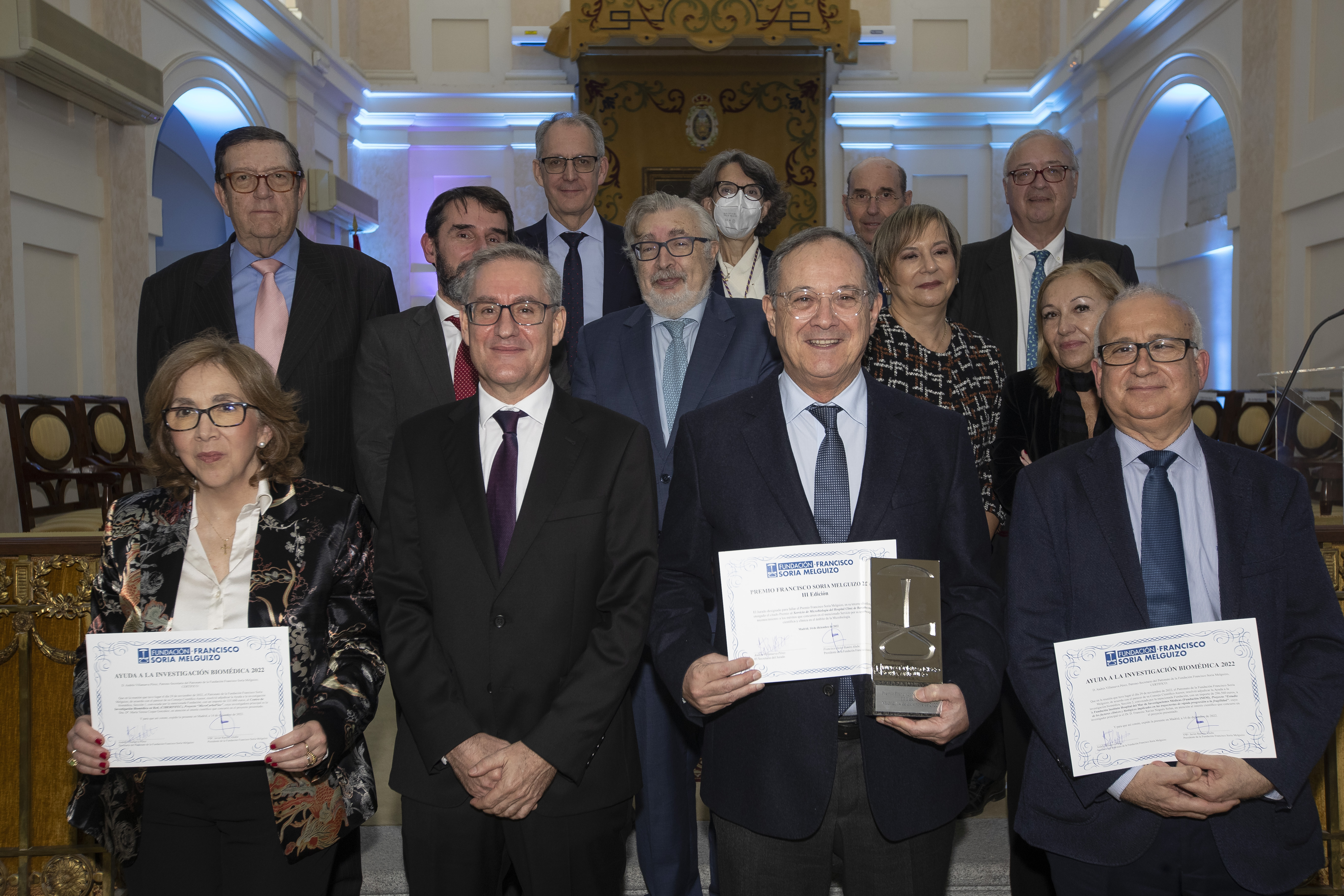 La Fundación Soria Melguizo apoya dos proyectos de investigación del CIBER sobre resistencias antimicrobianas y envejecimiento saludable