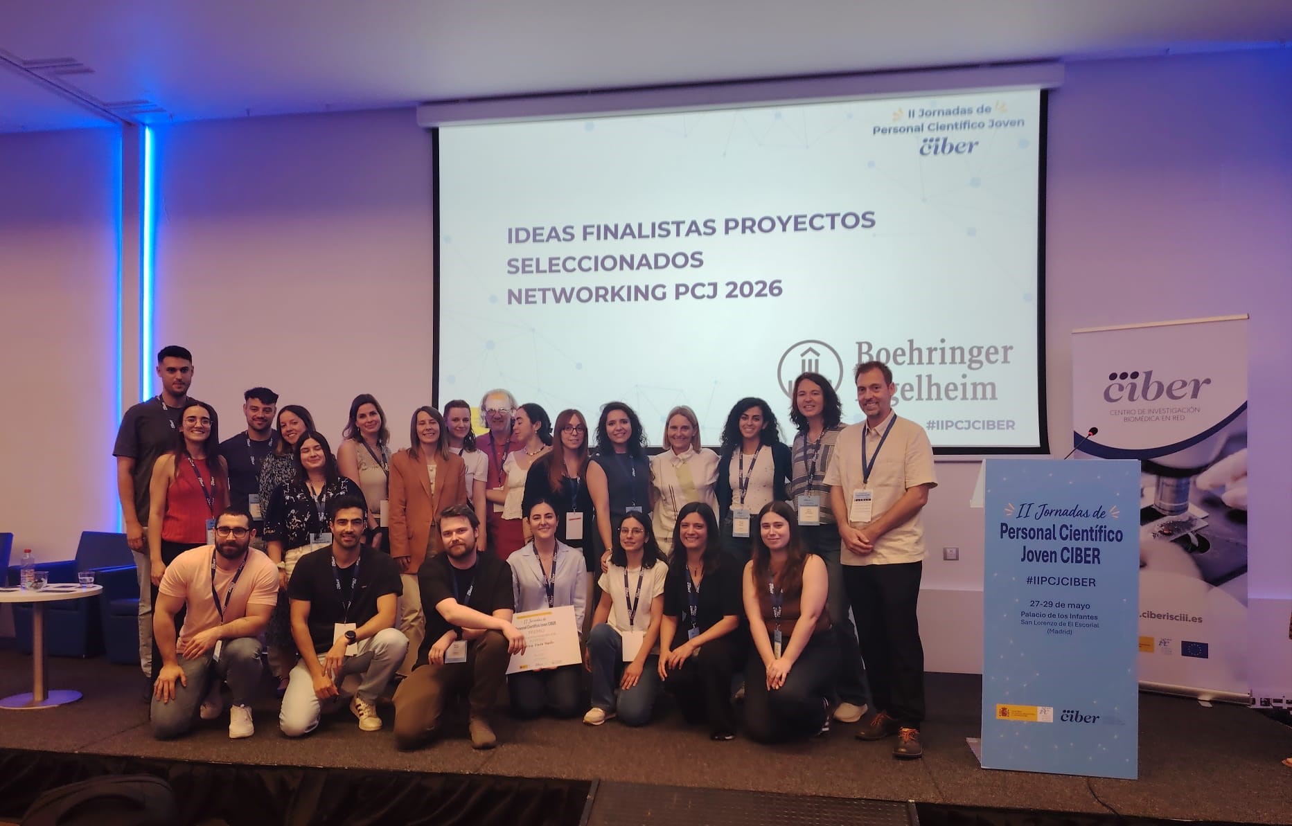 Premios PCJ BOEHRINGER-CIBER: reconocen el talento joven del CIBER